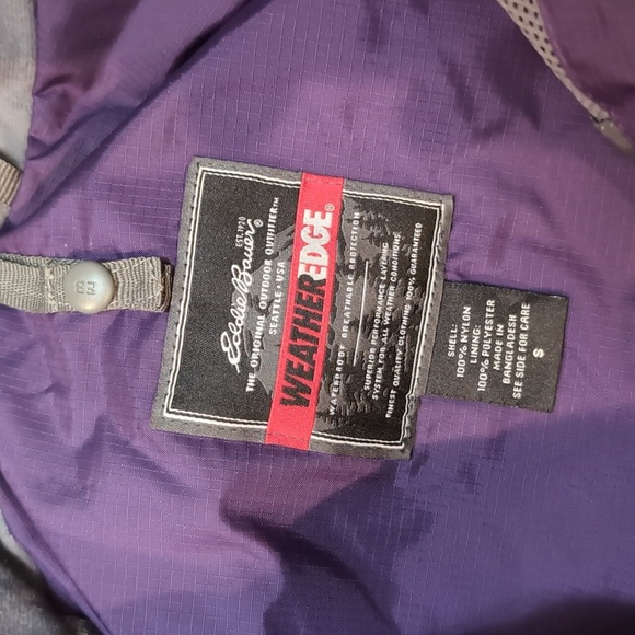 Eddie Bauer Weatheredge Women's S Purple Ski Jacket - Picture 6 of 6
